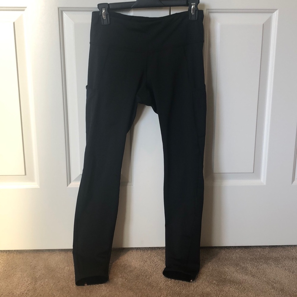 Fleece lined tights